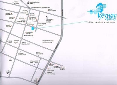 Project Image of 0.0 - 1386.0 Sq.ft 3 BHK Apartment for buy in Galaxy Keshav Galaxy