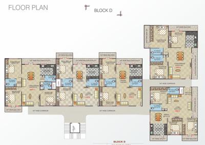 Project Image of 973.0 - 1476.0 Sq.ft 2 BHK Apartment for buy in Vishnu Rajsri