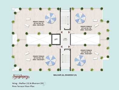 Project Image of 602.0 - 737.0 Sq.ft 2 BHK Apartment for buy in Samraat Symphony 02 