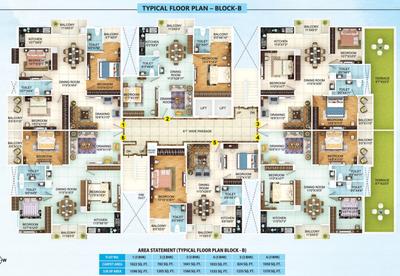 Project Image of 1075.0 - 1790.0 Sq.ft 2 BHK Apartment for buy in Sunrise Rupaspur City