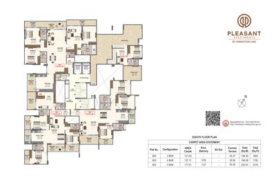 Project Image of 1537.0 - 2782.0 Sq.ft 2 BHK Apartment for buy in Shree Venkatesh Pleasant