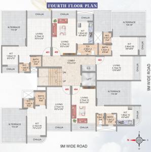 Project Image of 172.65 - 281.58 Sq.ft 1 RK Apartment for buy in Allyd Pearl