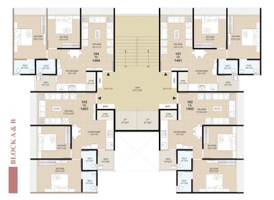 Project Image of 611.07 - 1368.0 Sq.ft 2 BHK Apartment for buy in Maxima