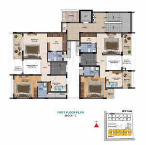 Project Image of 2391 Sq.ft 3 BHK Apartment / Flat for sale in Hennur for Rs. 29000000