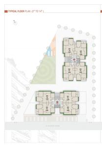 Project Image of 2475.0 - 2538.0 Sq.ft 3 BHK Apartment for buy in Mahalakshmi Satvam Skyline