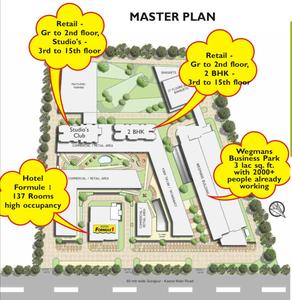 Project Image of 495.0 - 1090.0 Sq.ft 1 BHK Apartment for buy in Wegmans Trustone Greens