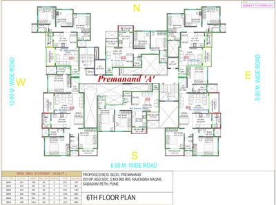 Project Image of 759.0 - 1326.0 Sq.ft 2 BHK Apartment for buy in Premanand A & B