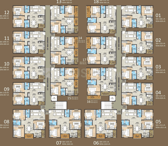 Project Image of 1081.0 - 1639.0 Sq.ft 2 BHK Apartment for buy in Nava Vaibhava