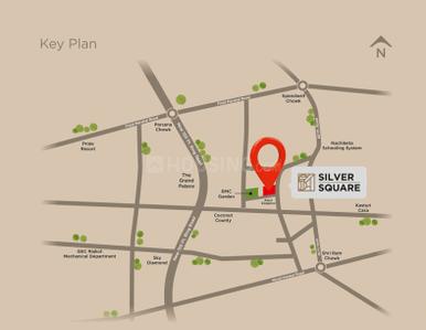 Project Image of 941.73 - 1024.19 Sq.ft 3 BHK Apartment for buy in BLJ Silver Square