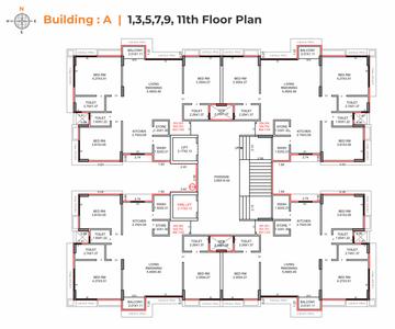 Project Image of 1116.0 - 1507.0 Sq.ft 3 BHK Apartment for buy in Primula Suryam Primrose