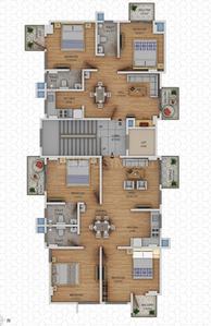 Project Image of 881.0 - 1205.0 Sq.ft 2 BHK Apartment for buy in Dulan Residency