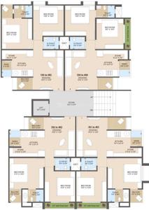 Project Image of 515.0 - 670.0 Sq.ft 2 BHK Apartment for buy in Jhatakia Tirth Casitas