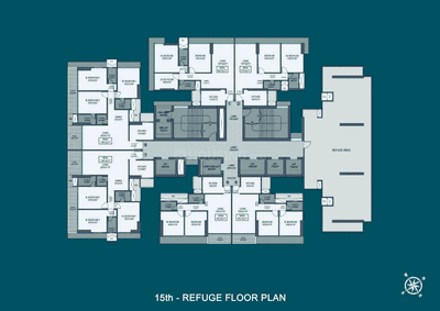 Project Image of 675.0 - 1179.94 Sq.ft 2 BHK Apartment for buy in Jaydeep Mark