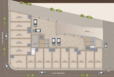 Project Image of 592.0 - 714.0 Sq.ft 2 BHK Apartment for buy in HBG Vraj Avenue