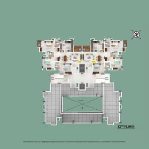 Project Image of 1623.0 - 1783.0 Sq.ft 3 BHK Apartment for buy in Bhanu Bhavan By Varma
