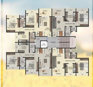 Project Image of 701.0 - 1041.0 Sq.ft 1 BHK Apartment for buy in Shishodia Arcade Phase II