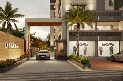 Kailash D Sky 62 Entrance Gate Security Cabin 1