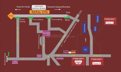 Project Image of 290.0 - 317.0 Sq.ft 1 BHK Apartment for buy in Sonu Studio High 5