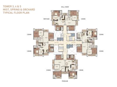 Project Image of 415.49 - 1125.8 Sq.ft 1 BHK Apartment for buy in Paradise Sai World Dreams