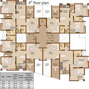 Project Image of 270.0 - 1078.0 Sq.ft 1 RK Apartment for buy in SG Rainbow