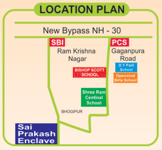 Project Image of 1040.0 - 1400.0 Sq.ft 2 BHK Apartment for buy in Sai Sri Prakash Enclave