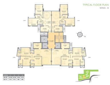 Project Image of 644.0 - 1318.0 Sq.ft 2 BHK Apartment for buy in Rohan Prithvii