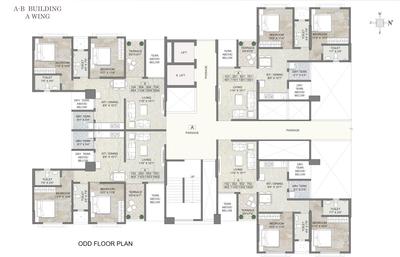 Project Image of 572.64 - 596.86 Sq.ft 2 BHK Apartment for buy in Arun Anika Piccadilly Phase 1