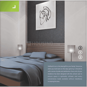 Project Image of 1215.0 - 1602.0 Sq.ft 2 BHK Apartment for buy in Siddharth Icon