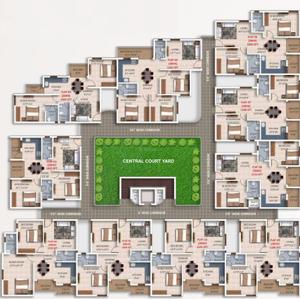 Project Image of 1002.0 - 1263.0 Sq.ft 2 BHK Apartment for buy in Saritha Fortune