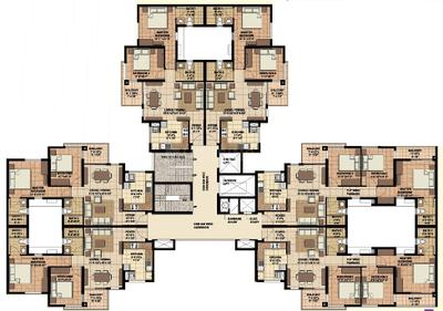 Project Image of 711.0 - 876.0 Sq.ft 2 BHK Apartment for buy in Akshaya Orlando Phase II