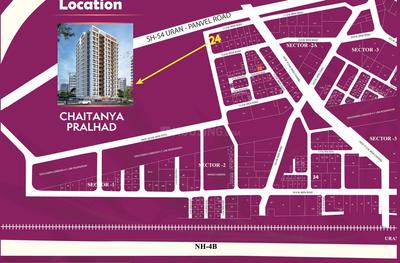 Project Image of 317.1 - 516.56 Sq.ft 1 BHK Apartment for buy in Chaitanya Pralhad
