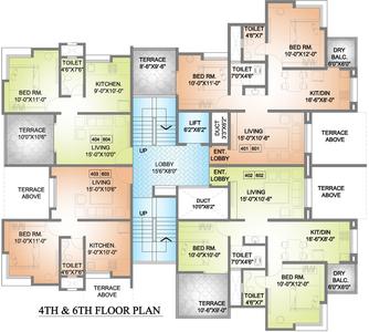 Project Image of 550.0 - 1065.0 Sq.ft 1 BHK Apartment for buy in Lohia Laxmidatta