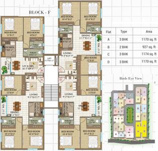 Project Image of 802.0 - 1312.0 Sq.ft 2 BHK Apartment for buy in GPS Meena Aurum