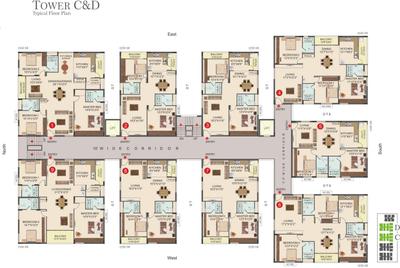 Project Image of 1030.0 - 1950.0 Sq.ft 2 BHK Apartment for buy in Muppa Green Grandeur