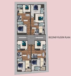Project Image of 834.0 - 860.0 Sq.ft 2 BHK Apartment for buy in Viva Vriksha