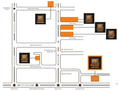 Kedarnath Savan Sentosa Location Plan 1