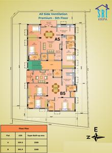 Project Image of 0.0 - 1550.0 Sq.ft 3 BHK Apartment for buy in Sri Kripa