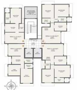Project Image of 342.0 - 667.0 Sq.ft 1 BHK Apartment for buy in Namo Atmaram CHSL