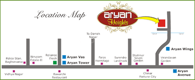 Project Image of 0.0 - 724.95 Sq.ft 2 BHK Apartment for buy in Aryan Heights