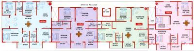 Project Image of 1166.0 - 1430.0 Sq.ft 2 BHK Apartment for buy in NBR Nikhil Opel Apartments