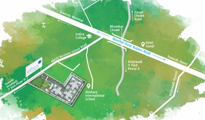 Project Image of 604.0 - 894.0 Sq.ft 2 BHK Apartment for buy in Golecha Ethos C Wing