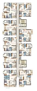 Project Image of 1080.0 - 1540.0 Sq.ft 2 BHK Apartment for buy in RRL Palacio