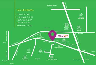 Project Image of 493.0 - 695.0 Sq.ft 2 BHK Apartment for buy in Parklane Urbanjoy Wing A