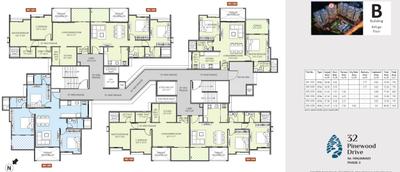 Project Image of 606.0 - 663.0 Sq.ft 2 BHK Apartment for buy in Bhandari 32 Pinewood Drive Phase 1