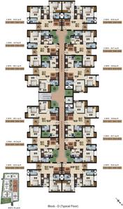 Project Image of 801.0 - 1109.0 Sq.ft 2 BHK Apartment for buy in Sidharth Dakshin