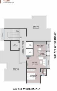 Project Image of 357.25 - 423.24 Sq.ft 1 BHK Apartment for buy in Reddys Crown