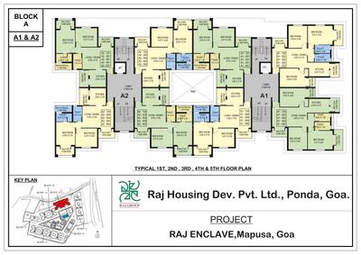 Project Image of 1097.92 - 1259.38 Sq.ft 2 BHK Apartment for buy in Raj Enclave Phase II