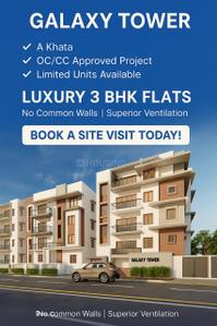 Project Image of 1692.0 - 1764.0 Sq.ft 3 BHK Apartment for buy in Prerna Galaxy Tower