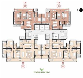 Project Image of 1301.0 - 2910.0 Sq.ft 2 BHK Apartment for buy in Oakwood At The Prestige City