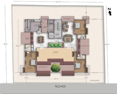 3.5 BHK Flat